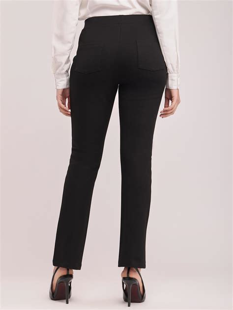 Buy Black LivIn Bootcut Formal Pants Online | FableStreet