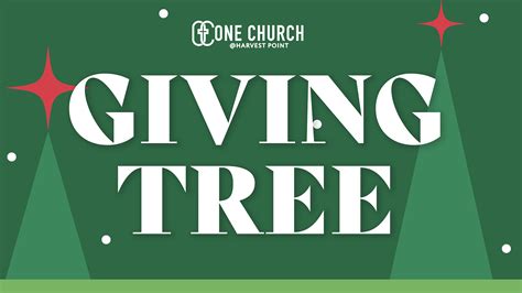 One Church @ Harvest Point Giving Tree | One Church @ Harvest Point
