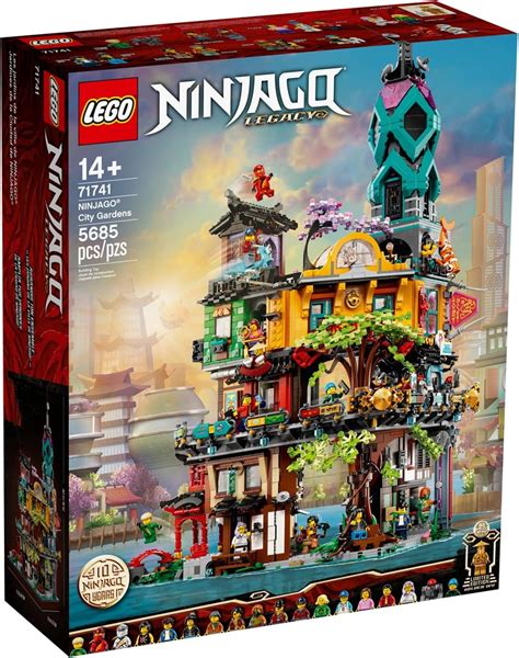 Buy LEGO NINJAGO City Gardens Playset Featuring 19 Minifigures - 10th ...