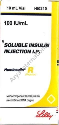 Huminsulin R Injection Exporter, Supplier from Mumbai