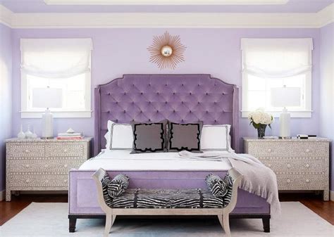 bedroom decor purple color