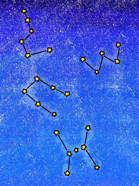 Easy Constellations To Draw With Names