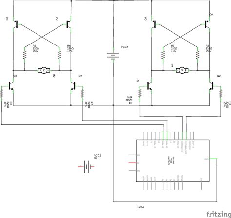 H-Bridge Circuit Arduino 的图像结果