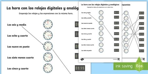 Digital and Analogue Clocks Worksheet / Worksheet