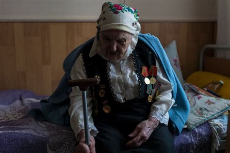 Ukraine’s older women share tales of heartbreak and resilience