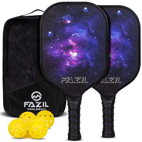 Buy Fazil Pickleball Graphite Paddles Set, Lightweight, Beginner to ...