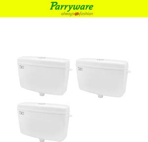 Parryware Economy Dual Flush Cistern set of 3 pic 100 Dual Flush Tank ...