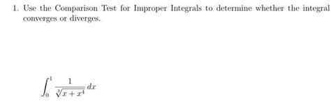 Image result for Comparison Test Improper Integrals