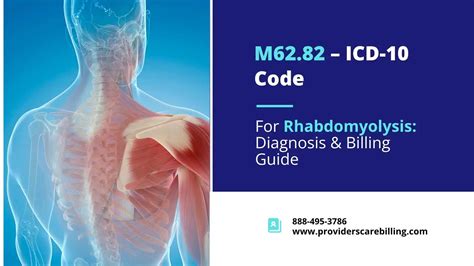 M62.82 – ICD-10 Code for Rhabdomyolysis: Diagnosis & Billing Guide ...