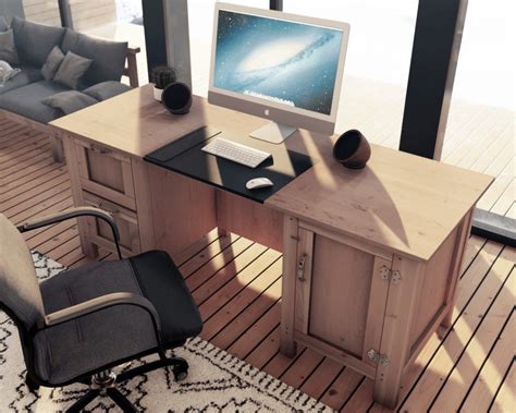 DIY Computer Desk Build 的图像结果