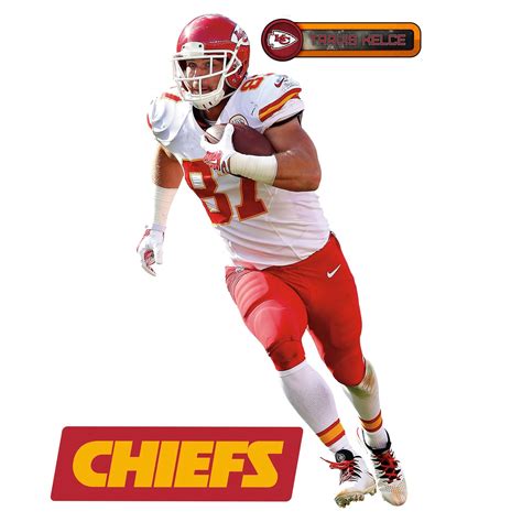 Buy Fathead Travis Kelce Kansas City Chiefs 3-Pack Life-Size Removable ...