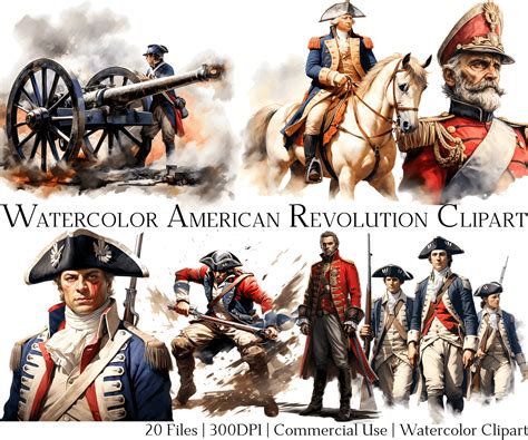 Patriots Revolutionary War Clip Art