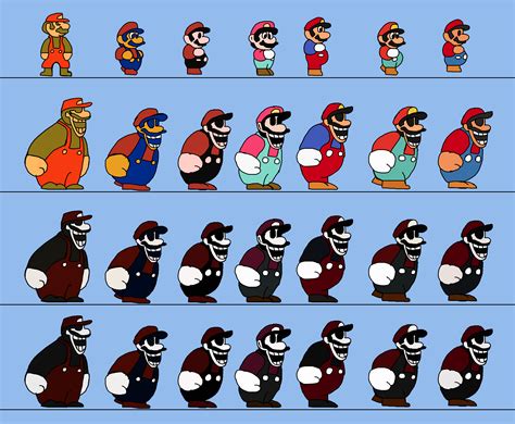 Retraced MX Mario 85 PC Port Sprite in Different S by Abbysek on DeviantArt