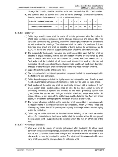 Cable Tray and Supports | Download Free PDF | Cable | Electrical Wiring