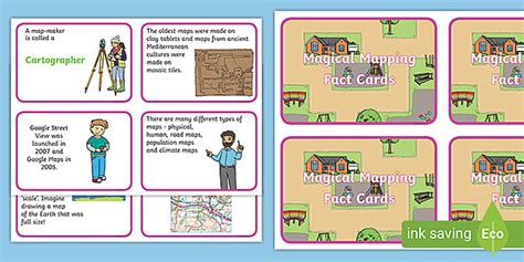 Magical Mapping Fact Cards (teacher made) - Twinkl