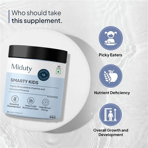 Miduty Smarty Kids Multivitamin Gummies