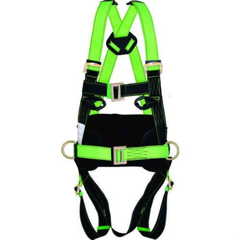 Generic Udyogi Nylon Safety Belt Full Body Harness (Black) : Amazon.in ...
