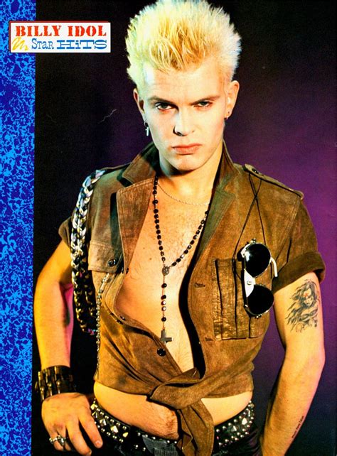 Billy Idol | Billy idol, Idol, Teen magazine