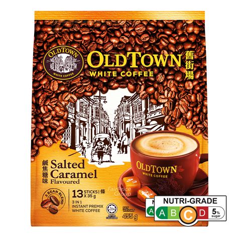 Old Town 3 in 1 Instant White Coffee - Salted Caramel | NTUC FairPrice