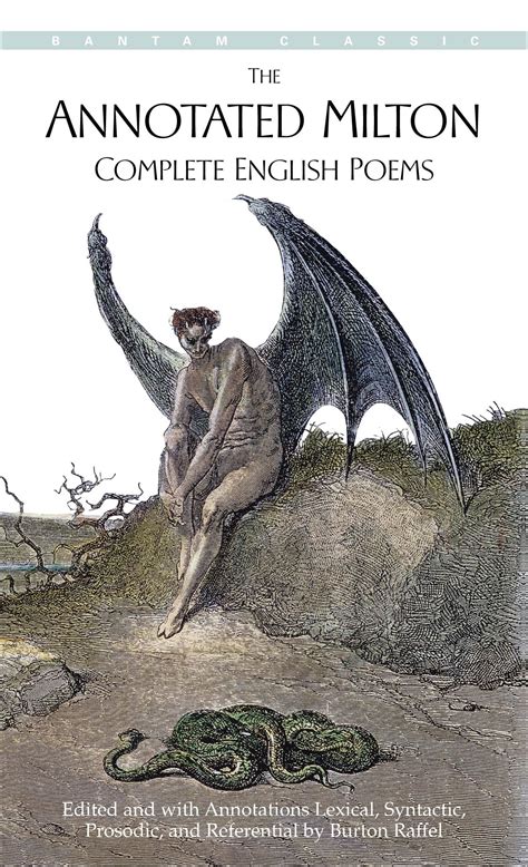 The Annotated Milton: Complete English Poems (Bantam Classic) | Retail ...