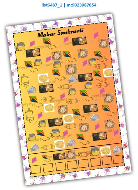 Paper Games | Makar Sankranti Designs