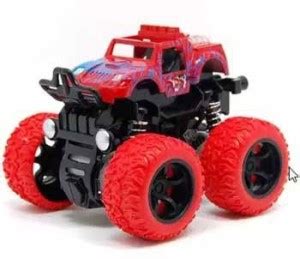 Dilurban Top Collection Push and Go Monster Toy Trucks | Rubber Spring ...
