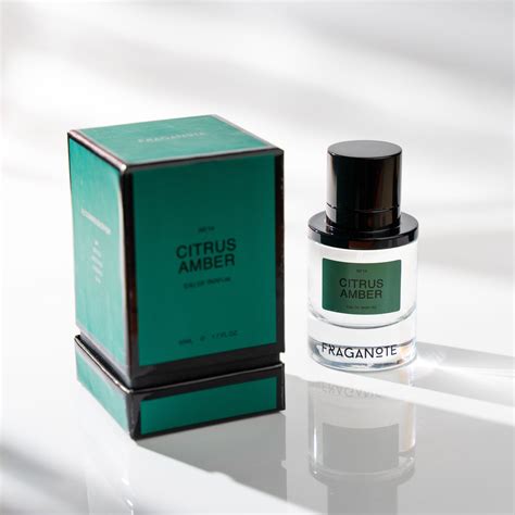 Fraganote Citrus Amber Perfume 50ML – Luxury Perfume for gifting