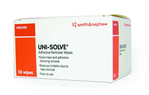 MCK UniSolve Adhesive Remover Wipe (Box of 50 Wipes) - drugsupplystore.com