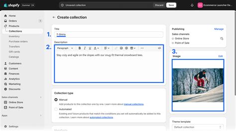 Image result for Shopify Collection Setup