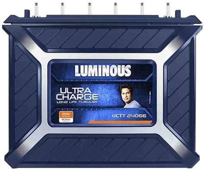 LUMINOUS 66 Months Warranty Tubular Inverter Battery Price in India ...