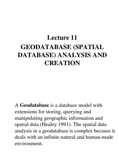 Image result for Spatial Database Tutorial