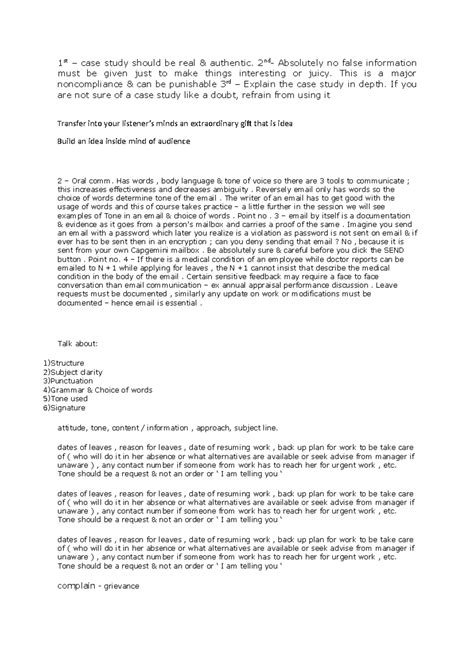 Soft skill 3 - IT IS HELPFUL FOR COMMUNICATION STUDIES - 1 st – case ...