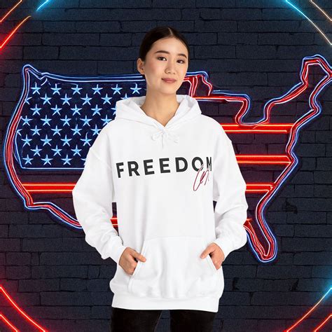 Charlie Kirk Freedom Signature Hoodie