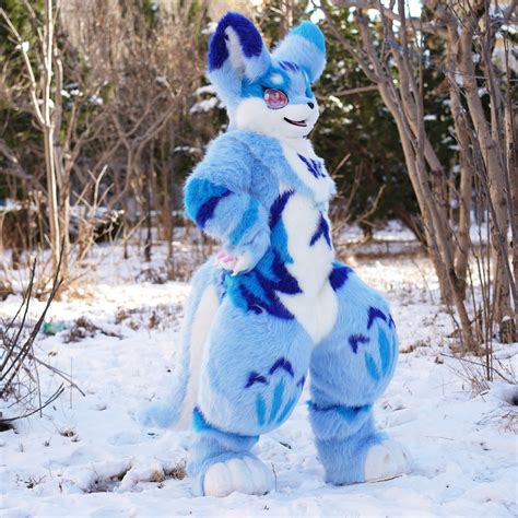 Pre-made Blue Full Fursuit ,custom Furry Cosplay Cloth ,full Suit ...