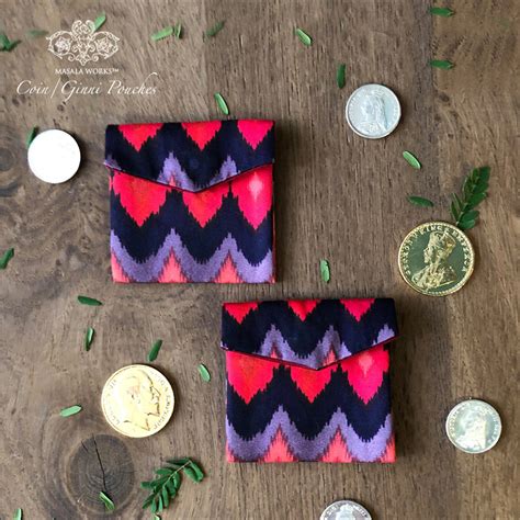Coin/ Ginni Pouch (Set of 2) – MASALA WORKS
