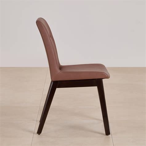 Buy (Refurbished) New Valencia Set of 2 Faux Leather Dining Chairs ...