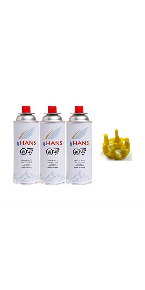 Buy ADD GEAR HANS Butane (Butane, IsoButane, Propane Mix) and Refill ...