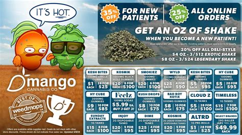 Sizzling Savings Await!🔥 at Mango Cannabis - Edmond | Weedmaps