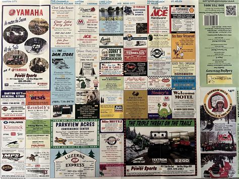 OHSC 4-COUNTY TRAIL MAP | Ogemaw Hills Snowmobile Club