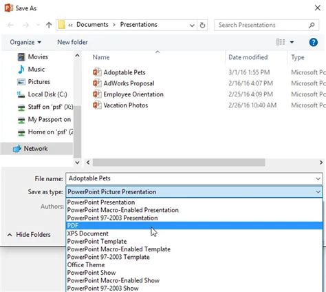 How to Save and Share a PowerPoint Presentation