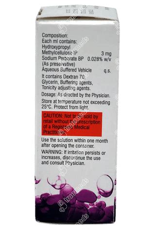 Eyemist Forte 3 Mg Eye Drops 10 Ml - Uses, Side Effects, Dosage, Price ...