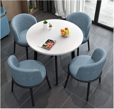 SKUAI Modern Conference Coffee Table and Chair Set India | Ubuy
