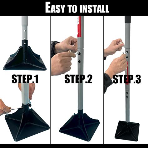 Heavy Duty Steel Tamper 10x10 with 48 inch Handle India | Ubuy