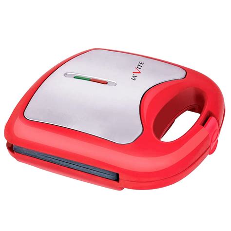 Buy Laforte Lavite 750W Aluminium Sandwich Maker, Non-Stick Coated ...