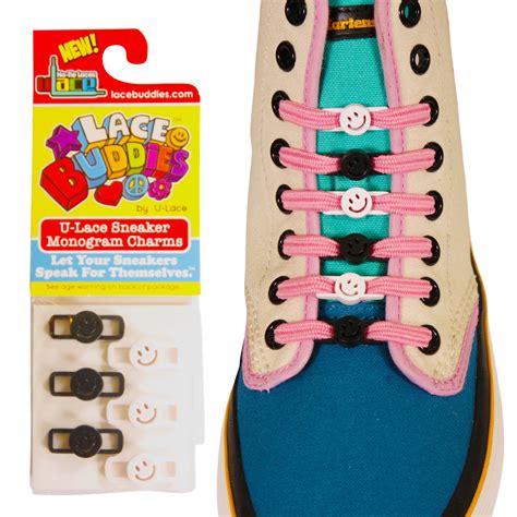 LACE BUDDIES – SMILEYS – U-LACE NO TIE LACES