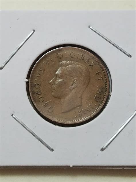 1942 Canada 1 Cent One Penny King George - For Sale, Buy Now Online ...