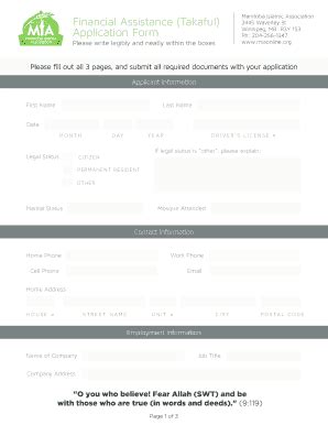 Fillable Online miaonline Takaful form - miaonline Fax Email Print ...