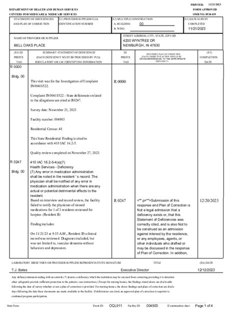 Fillable Online Complaint IN00418522 - State deficiencies related Fax ...