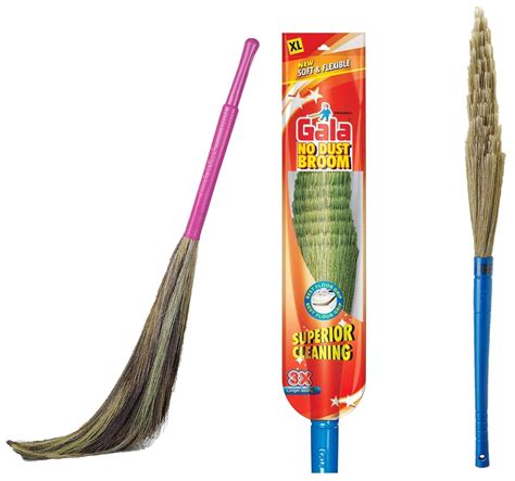 Gala King Kong Meghalaya Grass Multicolor & Gala No Dust Floor Broom XL ...
