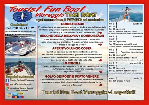 TOURIST FUN BOAT VIAREGGIO - All You Need to Know BEFORE You Go 2026 ...